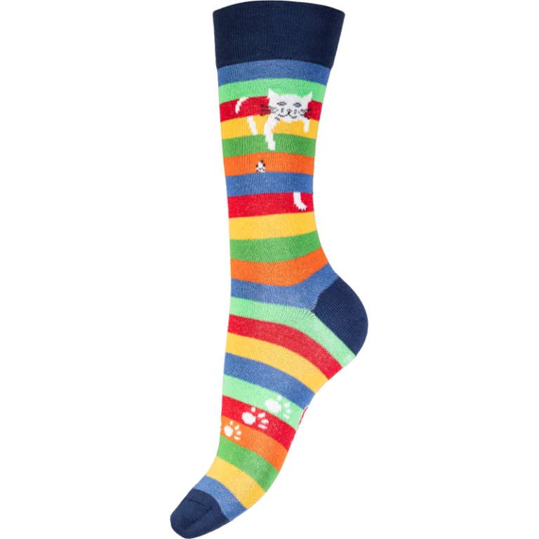 Chaussettes Coccinelle - Chat Perché - Version 2024 – 45/46