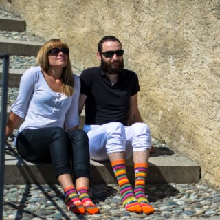 chaussettes coccinelles chat perche duo Chaussettes-coccinelles-chat-perche-duo