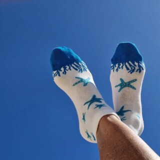 Chaussettes-coccinelles-mer