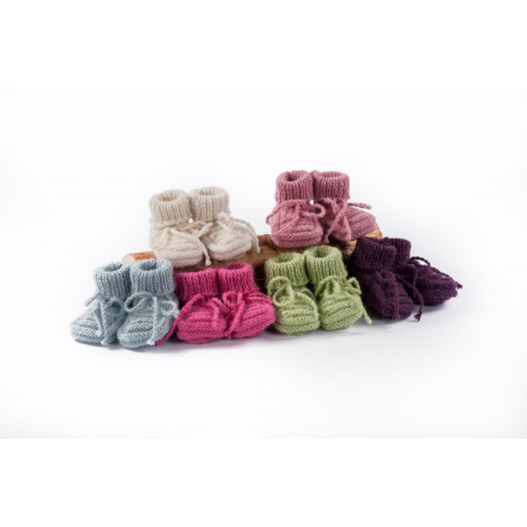 Chaussettes Coccinelle - Les chaussons de Maria Victoria – Coloris 5 (prune)