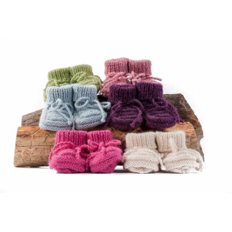 Chaussettes Coccinelle - Les chaussons de Maria Victoria – Coloris 5 (prune)
