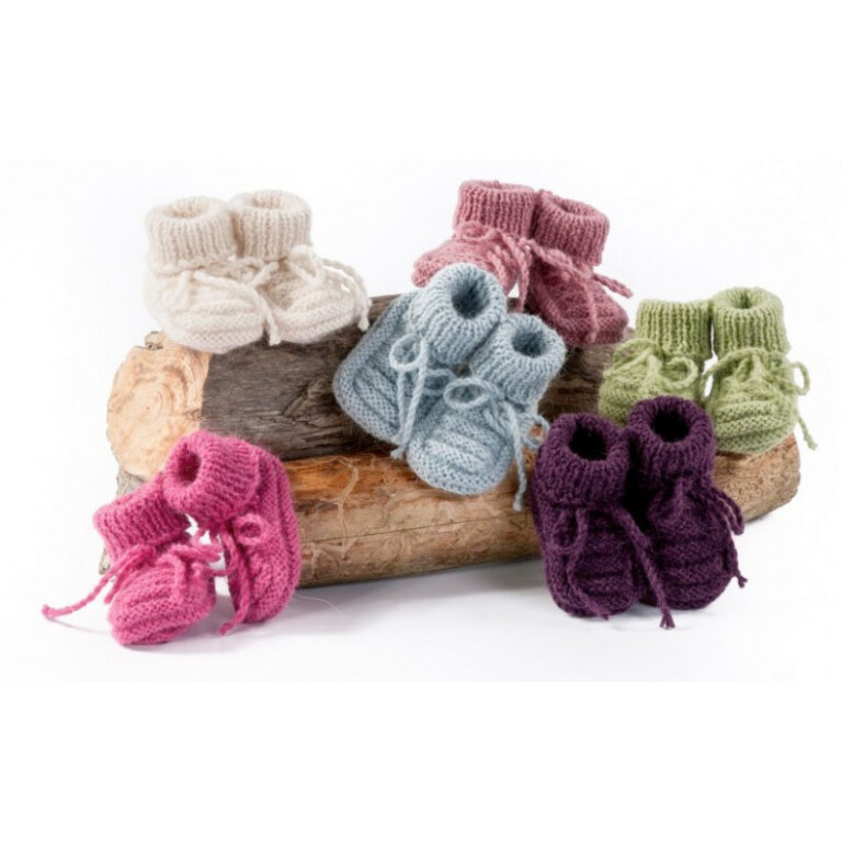 Chaussettes Coccinelle - Les chaussons de Maria Victoria – Coloris 5 (prune)