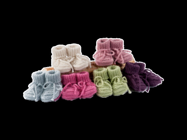 Chaussettes Coccinelle - Les chaussons de Maria Victoria – Coloris 5 (prune)