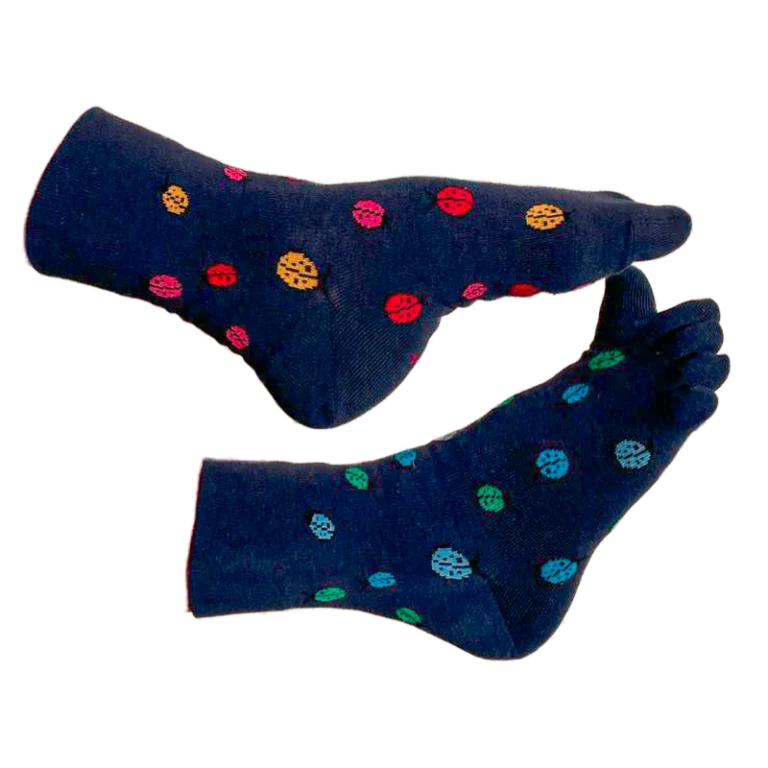 chockettes a doigts chat perche Bleu marine