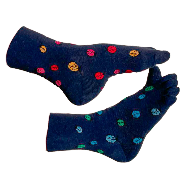 chockettes a doigts chat perche Bleu marine
