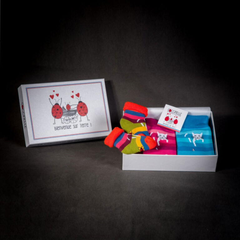 Chaussettes Coccinelle - Coffret cadeau
