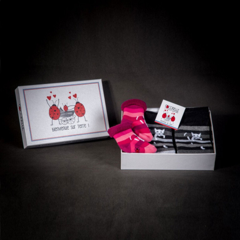 Chaussettes Coccinelle - Coffret cadeau