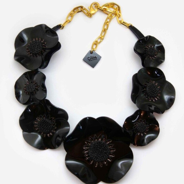 Ciléa Paris - Collier Anémone - Maxi – Rouge