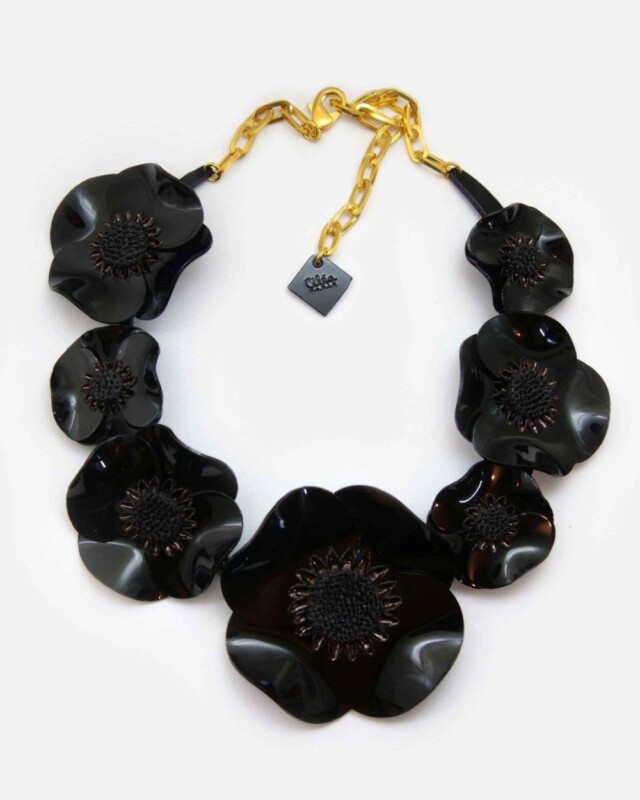 Ciléa Paris - Collier Anémone - Maxi – Rouge