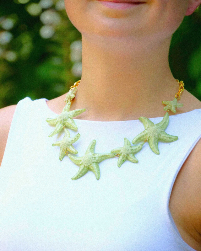 Ciléa Bijoux - Collier Ariel - Grand – Orange
