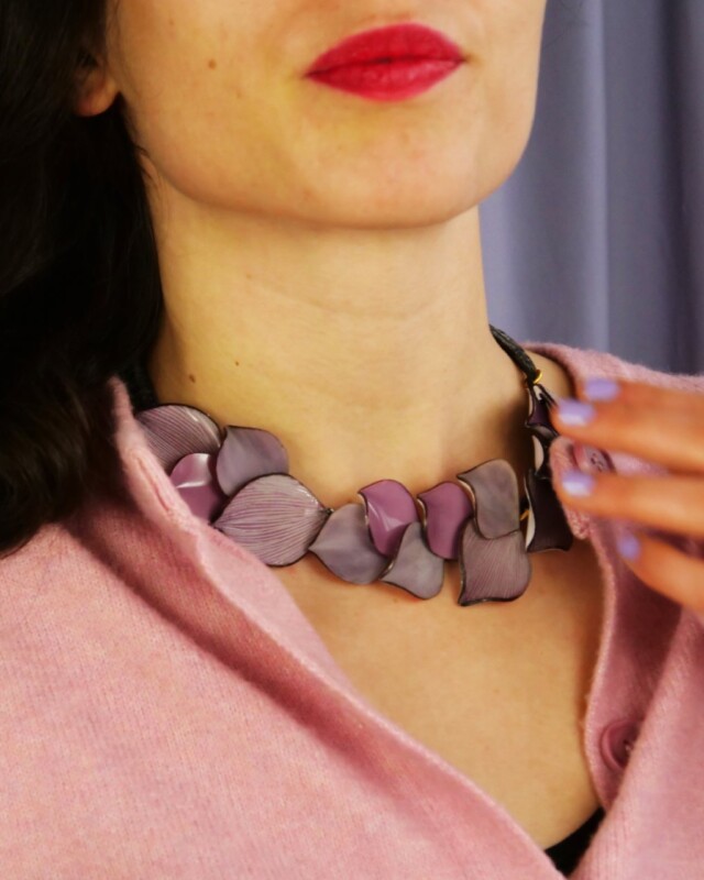Ciléa Paris - Collier Zora – Rose