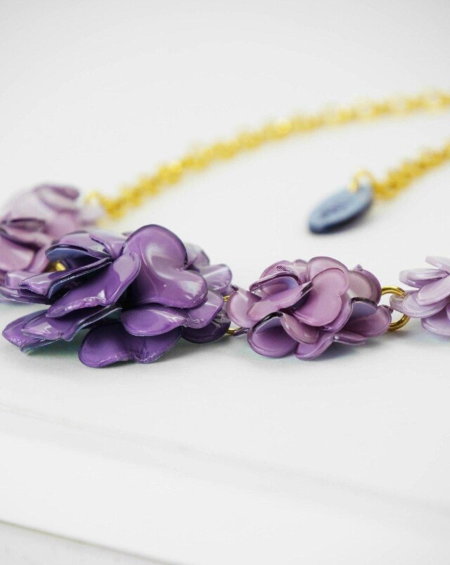 Ciléa Paris - Collier Géranium - Petit – Rose