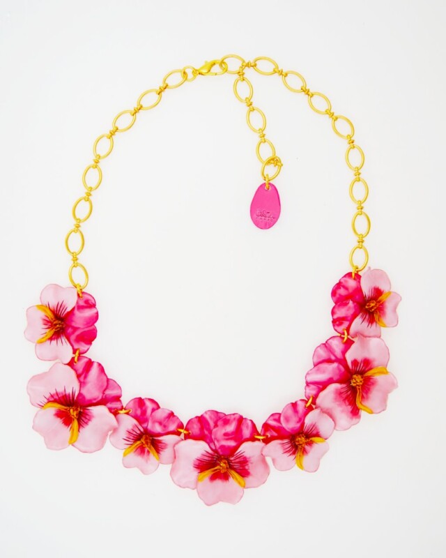 Ciléa Paris - Collier Pensée viola