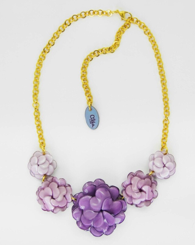 Ciléa Paris - Collier Géranium - Petit – Rose