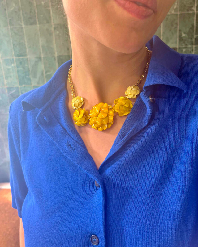 Ciléa Paris - Collier Géranium - Petit – Rose