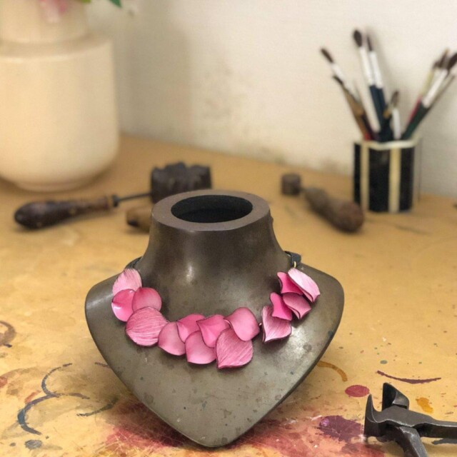 Ciléa Paris - Collier Zora – Rose