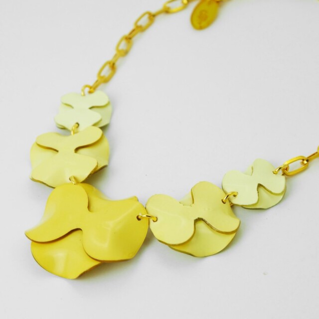 Ciléa Paris - Collier Anémone - Petit – Citron