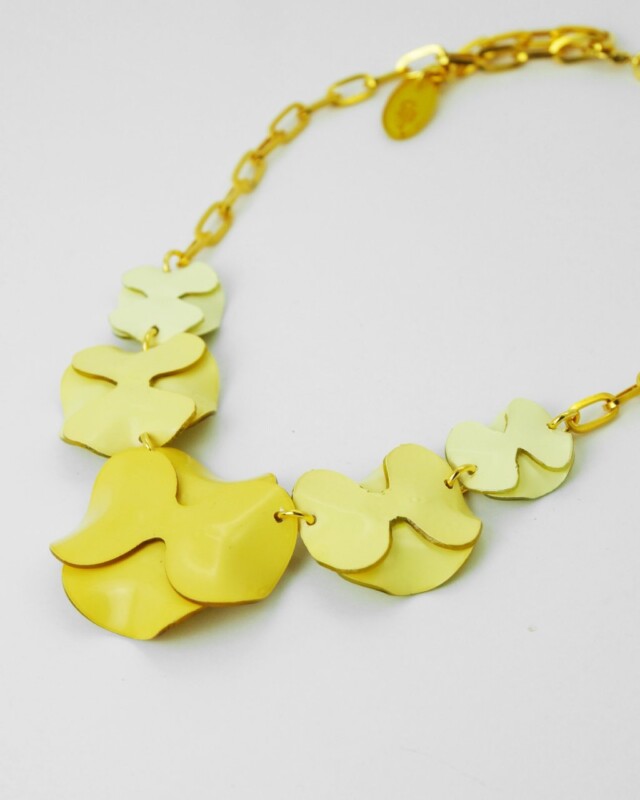 Ciléa Paris - Collier Anémone - Petit – Citron