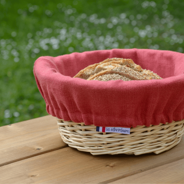 Les extra-ordinaires - LA CORBEILLE À PAIN – rouge-coquelicot