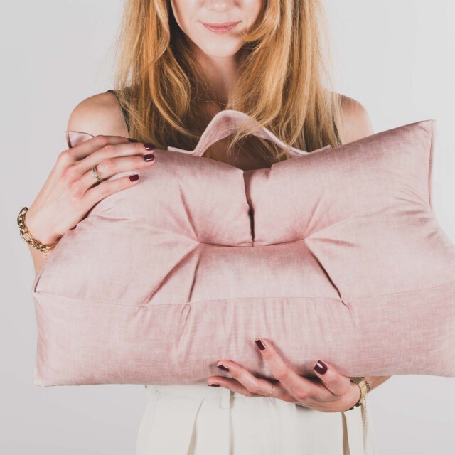Cosy Club - Coussin lombaire · LEANDRO Rose poudré