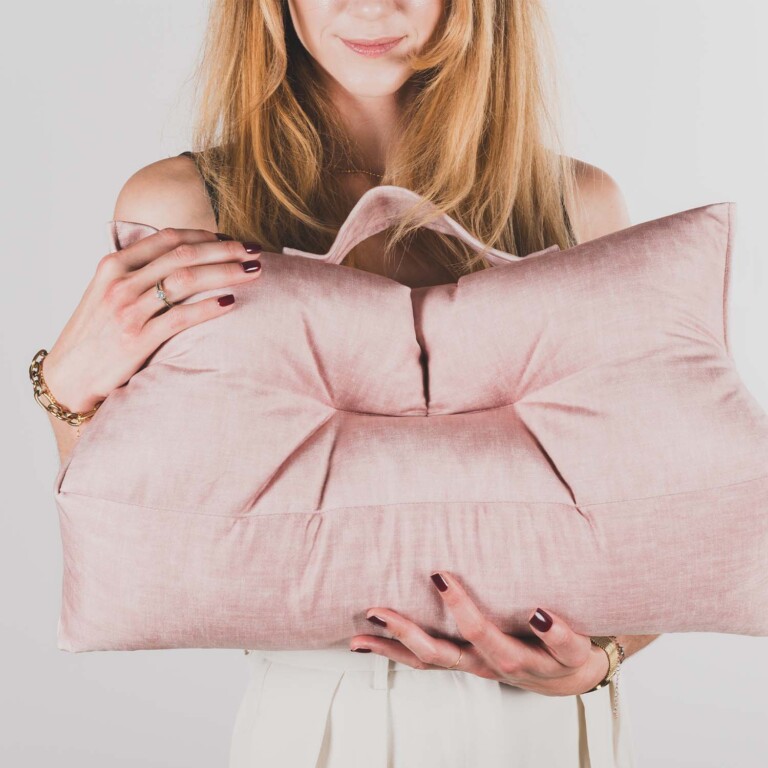 Cosy Club - Coussin lombaire · LEANDRO Rose poudré