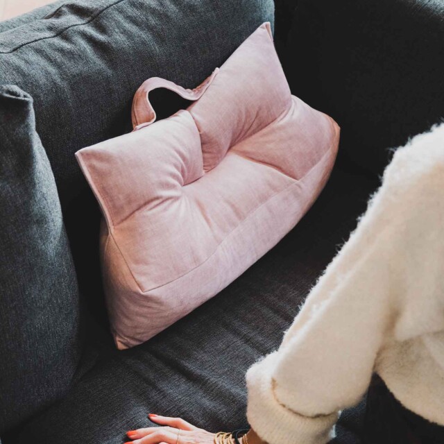 Cosy Club - Coussin lombaire · LEANDRO Rose poudré