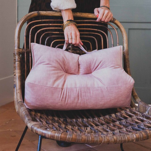 Cosy Club - Coussin lombaire · LEANDRO Rose poudré