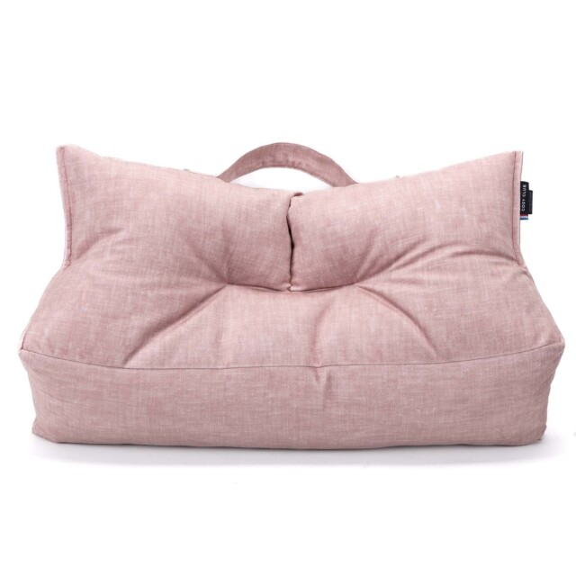 Coussin lombaire · LEANDRO Rose poudré par la marque COSY CLUB COSY CLUB - Coussin lombaire · LEANDRO Rose poudré