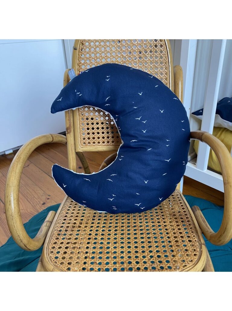 Les Mômes des Dômes - Coussin lune Dalin 2