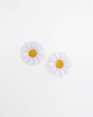 Ciléa Paris - Boucles doreilles Daisy  Grand