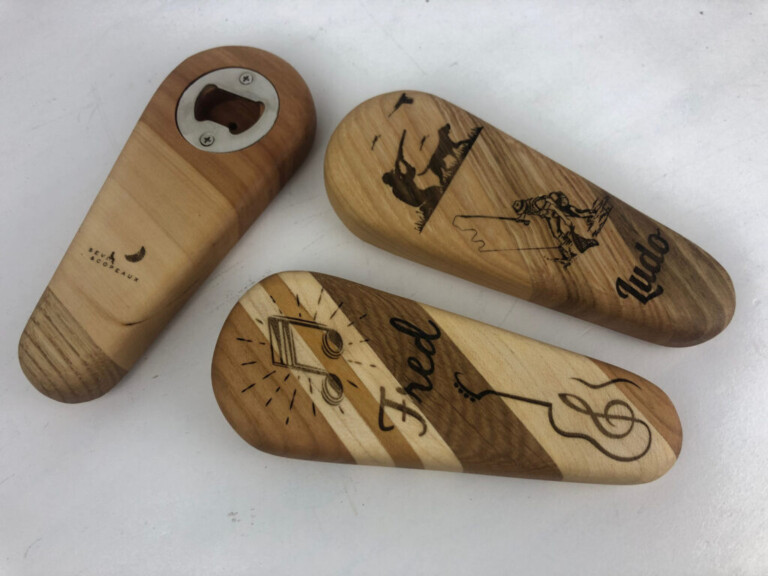 Sève et Copeaux - Décapsuleur 100% personnalisable (sur commande)