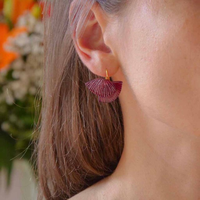 Ciléa Paris - Boucle d'oreille Ebisu - Mini – Jaune