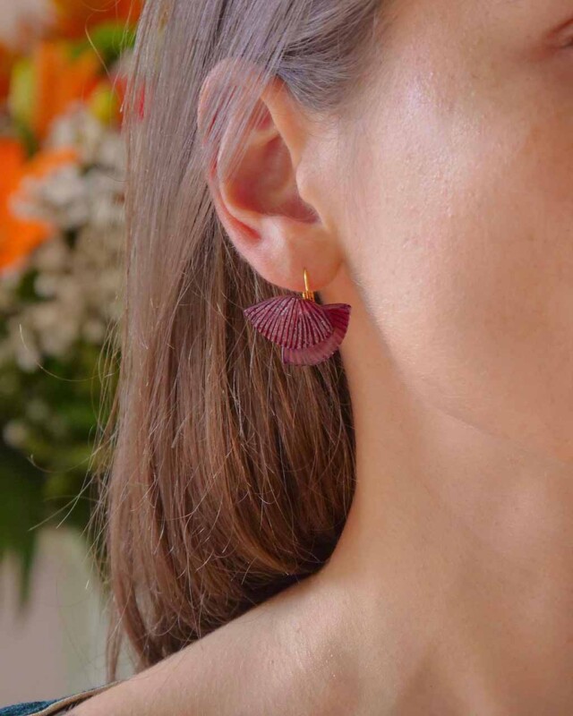 Ciléa Paris - Boucle d'oreille Ebisu - Mini – Jaune