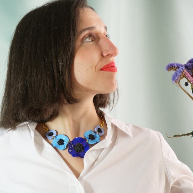Ciléa Paris - Collier Anémone - Petit – Citron