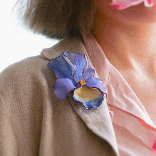 Ciléa Paris - Broches Yvette - Grand – Corail