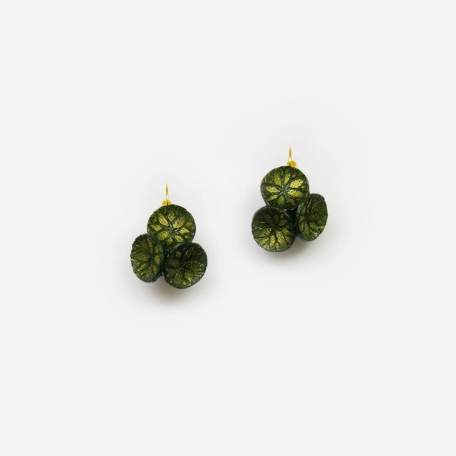 Ciléa Paris - Boucles d'oreilles Fuji - Mini – Lavande / Dormeuse (Oreilles percées)