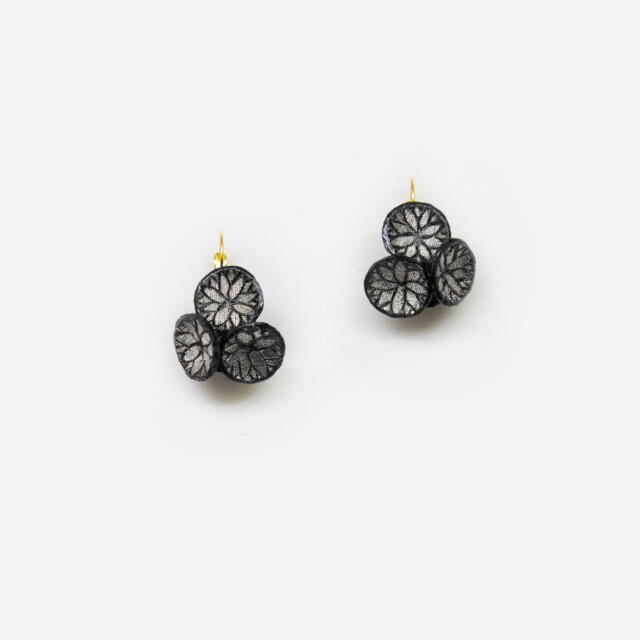 Ciléa Paris - Boucles d'oreilles Fuji - Mini – Lavande / Dormeuse (Oreilles percées)