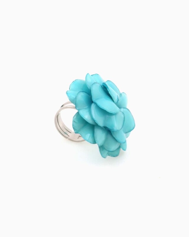 Ciléa Bijoux - Bague Géranium - Grand – Citron