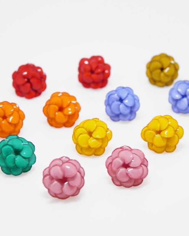 Ciléa Paris - Boucles d’oreilles Géranium – Mini