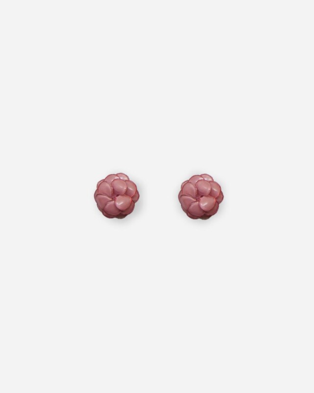 Ciléa Paris - Boucles d'oreilles Géranium - Mini – Bleuet / Tige (Oreilles percées)