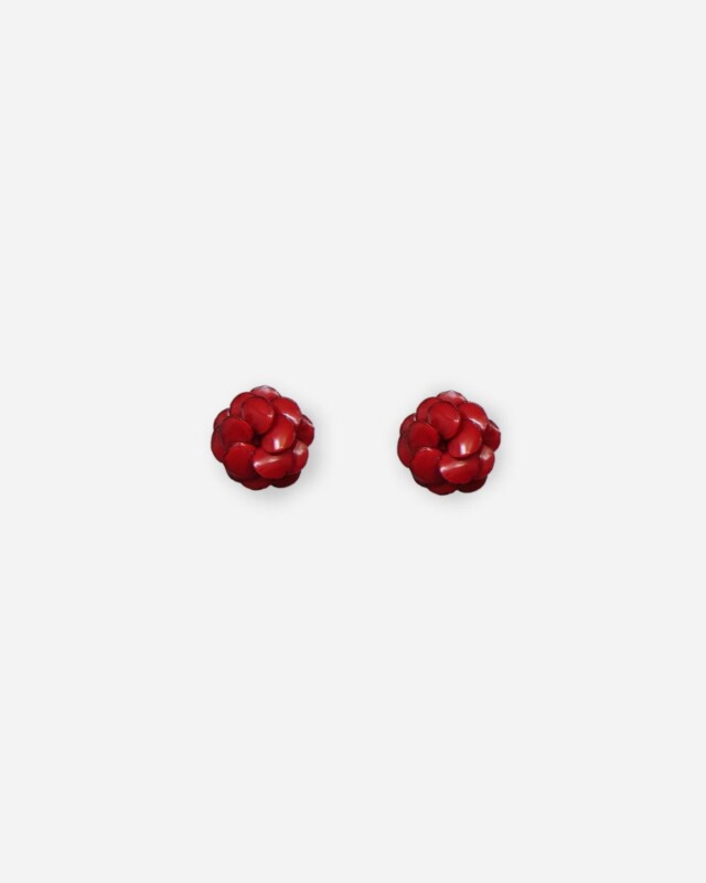 Ciléa Paris - Boucles d'oreilles Géranium - Mini – Bleuet / Tige (Oreilles percées)