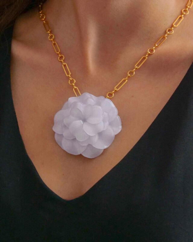 Ciléa Paris - Pendentif Géranium – Maxi