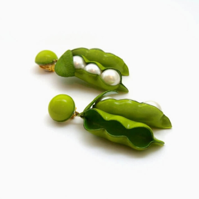 Ciléa Bijoux - Boucles d'oreilles Petits Pois - Maxi – Tiges (oreilles percées)