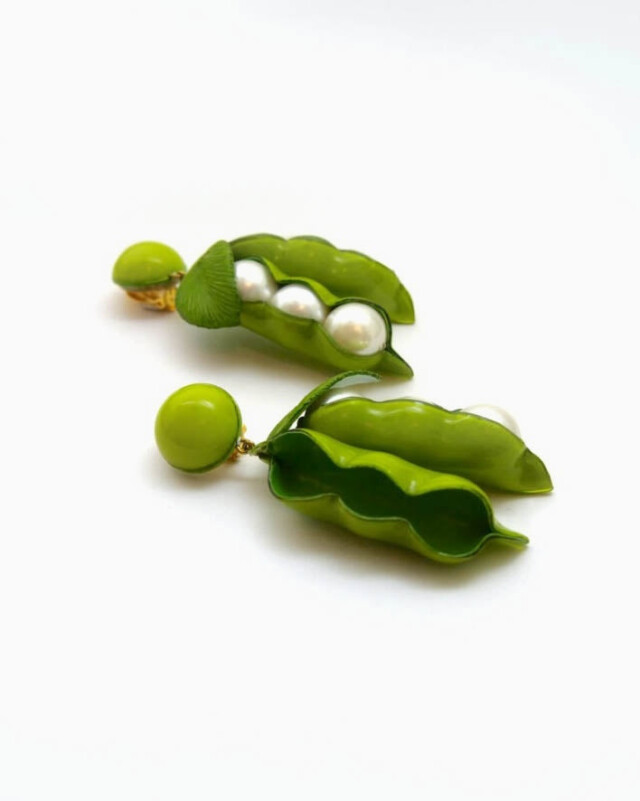 Ciléa Bijoux - Boucles d'oreilles Petits Pois - Maxi – Tiges (oreilles percées)