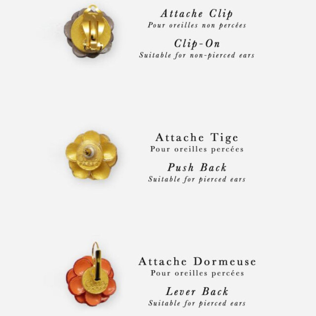 Ciléa Bijoux - Boucles d'oreilles fantaisie Mimi