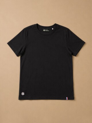 Le Parfait T-Shirt Français Homme – Noir par la marque Maison Tricolore Maison Tricolore - Le Parfait T-Shirt Français Homme – Noir