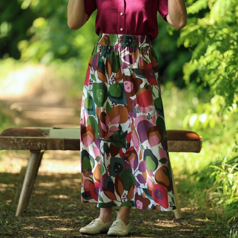 Quintessence - Jupe Tao — Coton fruité – XXXL
