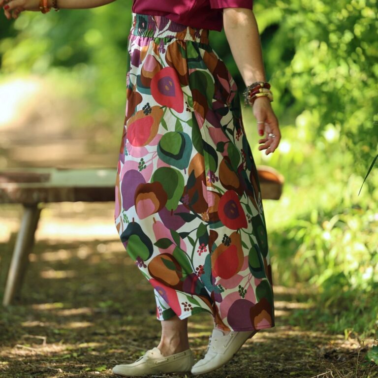 Quintessence - Jupe Tao — Coton fruité – XXXL