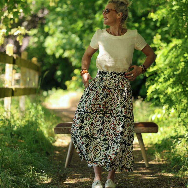 Quintessence - Jupe Tao — Viscose Dolce vita – M