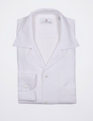 La Chemise Française - Chemise Aficionado Blanche